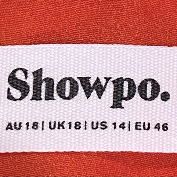 Showpo 14 Maxi Dress Long Plus Tie back Boho Dress Adjustable Strap Resortwear - Picture 10 of 12